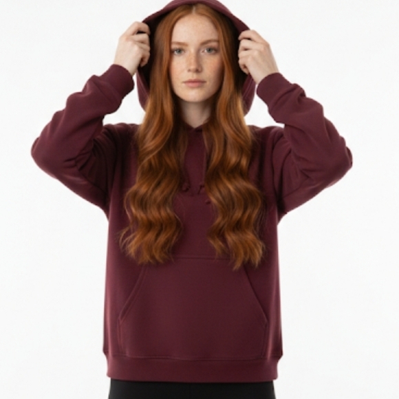lululemon athletica Jackets & Blazers - Lululemon All Yours Hoodie Maroon Red Size 4 Pullover